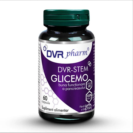DVR-STEM GLICEMO – 60 capsule, DVR Pharm