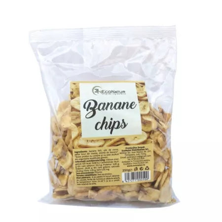 Chipsuri din banane, 250 g, Econatur