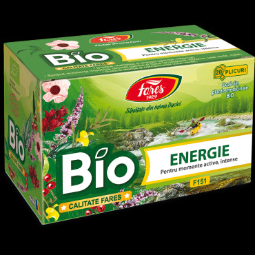 Energie bio, F151, ceai la plic