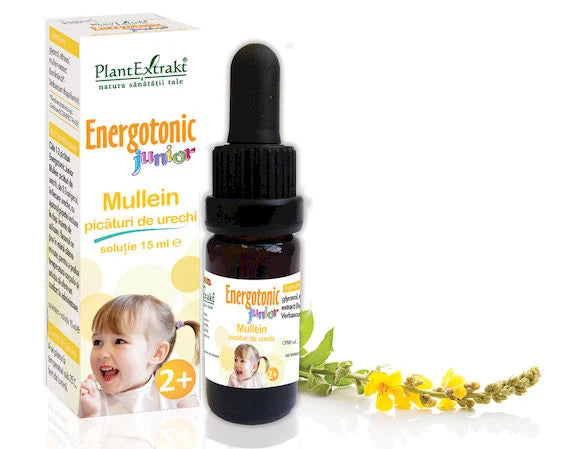 Energotonic junior Mullein picături de urechi, 15 ml