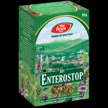 Enterostop, D51, ceai la pungă