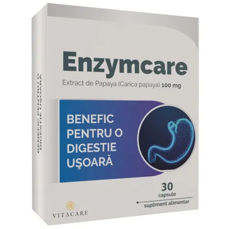 Enzymcare, 30 capsule, Vitacare