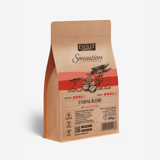 Cafea Boabe Etiopia Blend 200g