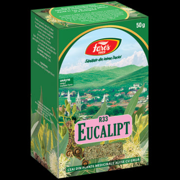 Eucalipt, frunze, R33, ceai la pungă