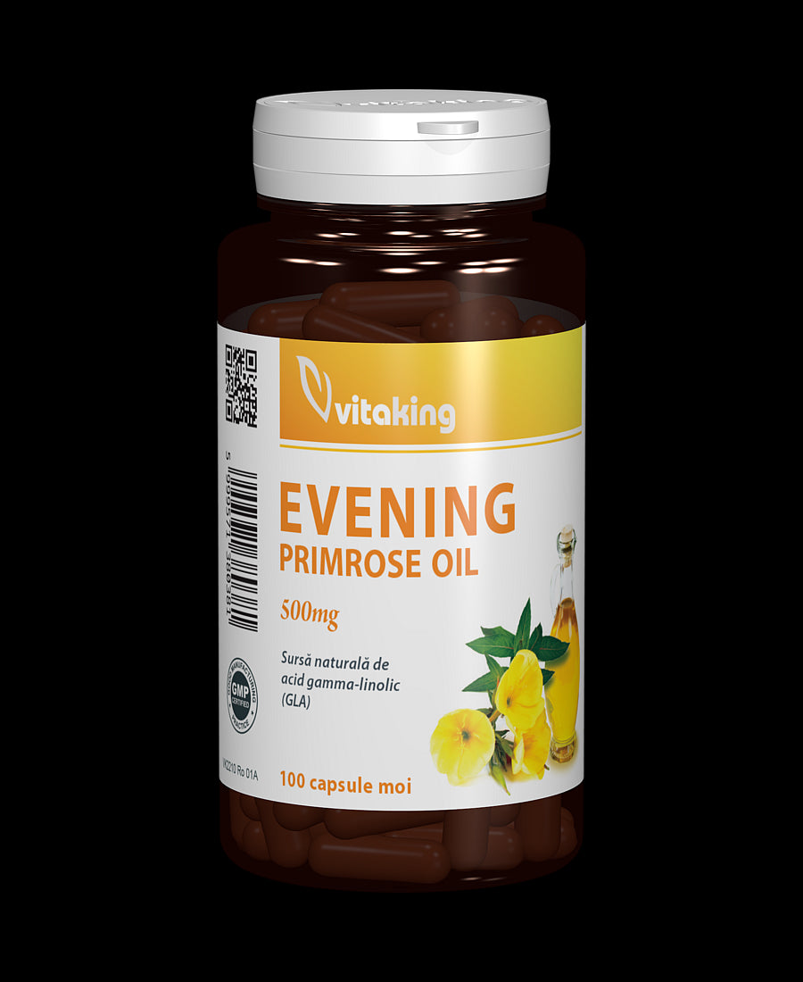 Evening Primrose oil (ulei de primula) 500 mg - 100 capsule gelatinoase