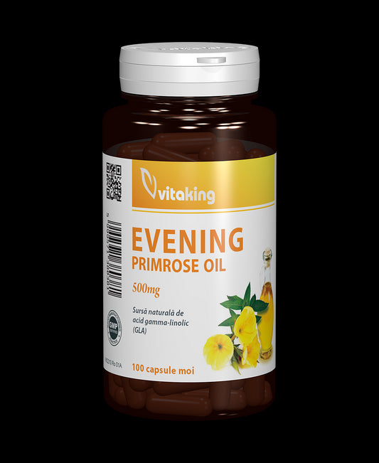 Evening Primrose oil (ulei de primula) 500 mg - 100 capsule gelatinoase