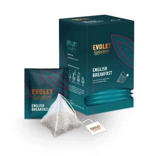 Ceai mic dejun English Breakfast, Evolet Selection 25pl(piramida)x2.25g