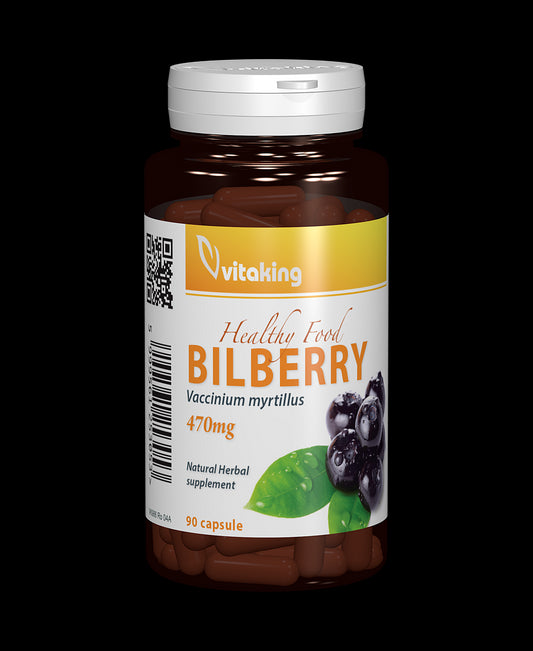 Extract de Afin negru 470mg (Bilberry) - 90 capsule