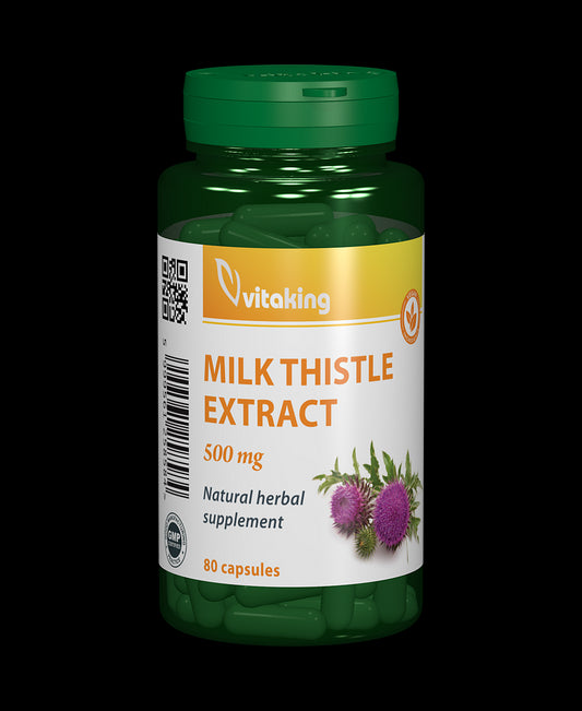 Extract de Armurariu (Silimarina) 500mg - 80 capsule
