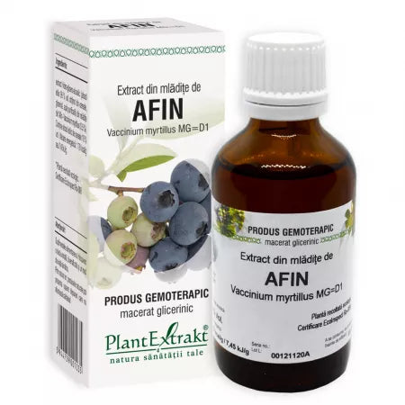 Extract din mladite de Afin, 50 ml, Plant Extrakt
