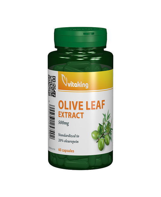 Extract standardizat din frunze de maslin 500mg - 60 capsule