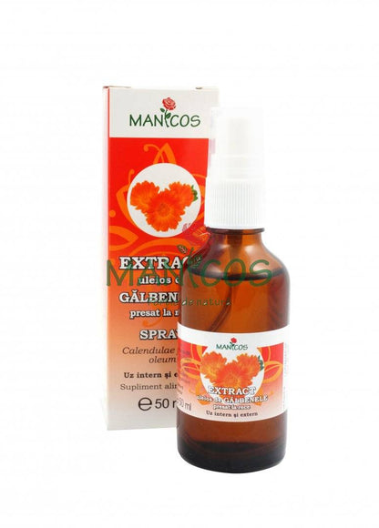 Extract uleios de galbenele presat la rece 50 ml spray
