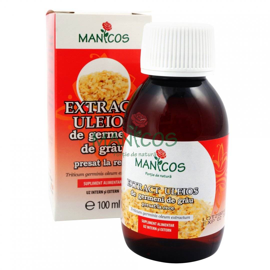 Extract uleios de germeni de grau presat la rece 100 ml
