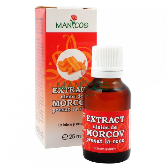 Extract uleios de morcovi presat la rece 25 ml