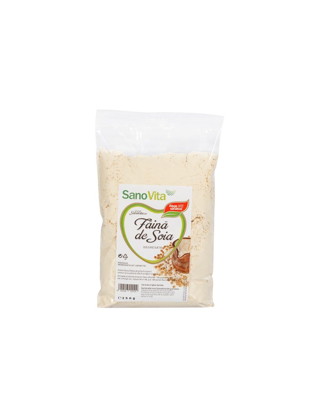 făină de soia
250 g