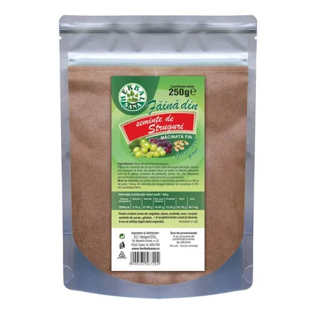 Făină din semințe de struguri Herbavit 250g – Fără gluten