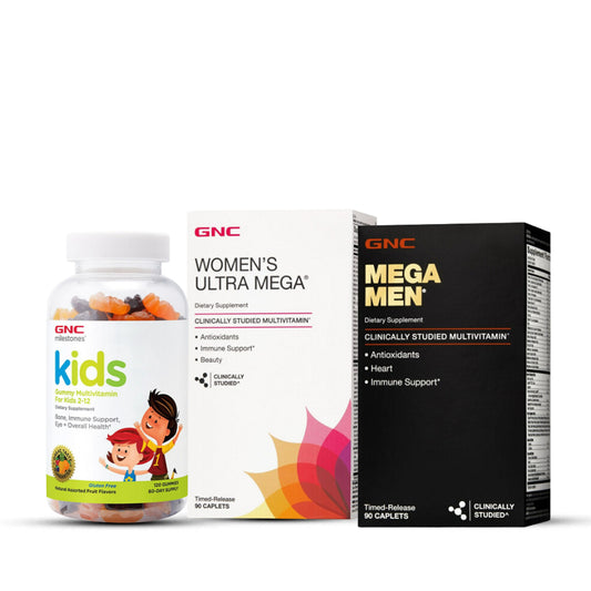 Family Multivitamins Pack, Set Complet de Multivitamine pentru Intreaga Familie