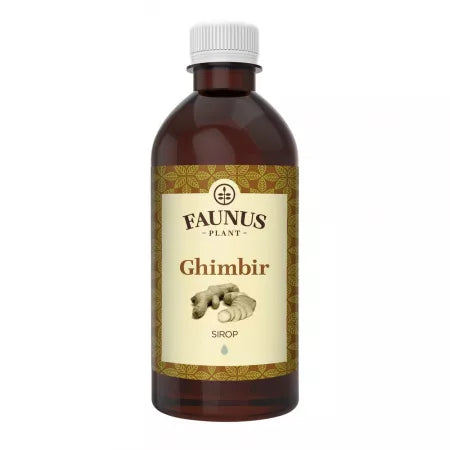Sirop de ghimbir, 500 ml, Faunus Plant