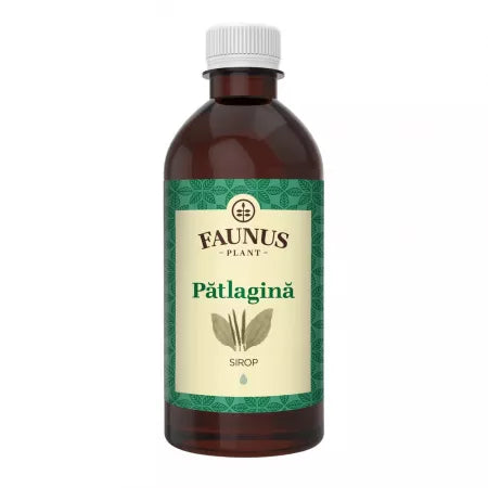 Sirop de patlagina, 500 ml, Faunus