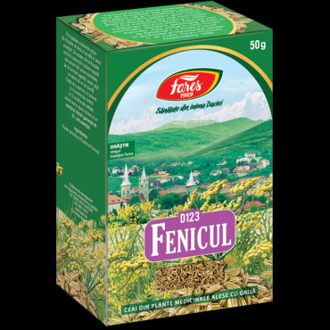 Fenicul, D123, ceai la pungă