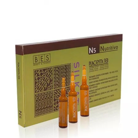 Fiole cu placenta pentru par Placenta Seb, 12 fiole