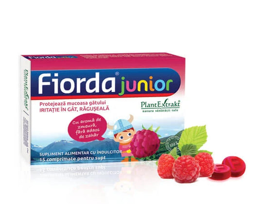 Fiorda Junior Zmeură, 30 capsule