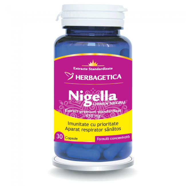 Nigella Chimen Negru Herbagetica 30Capsule