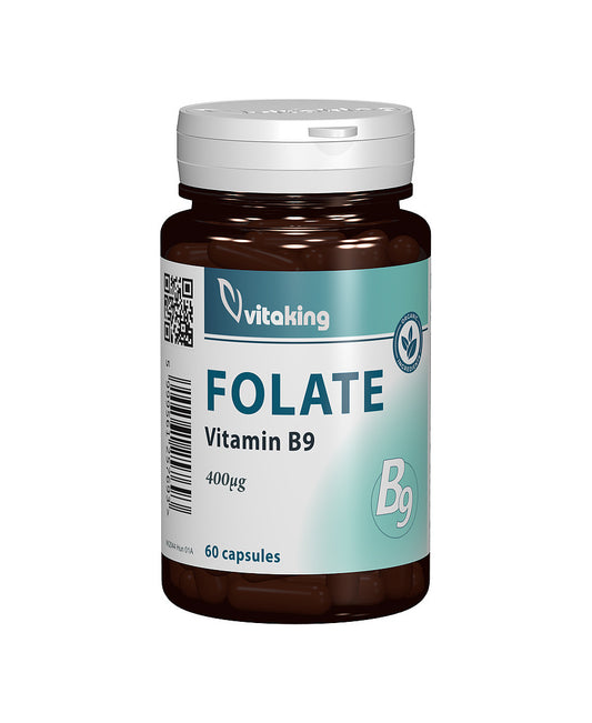 Folat organic 400mcg - 60 capsule