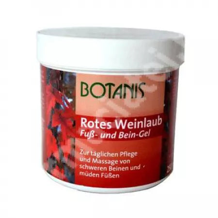 Gel cu extract de vita de vie rosie Botanis, 500 ml