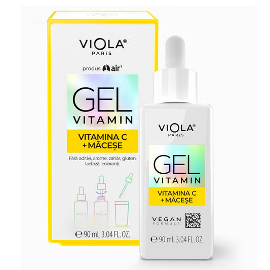 Gel cu vitamina C si macese Gel Vitamin, 90 ml, Viola