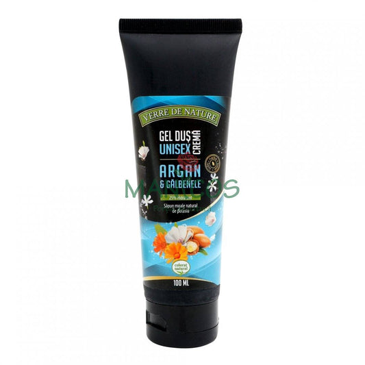 Gel de dus crema Unisex cu argan, galbenele si miere 100 ml
