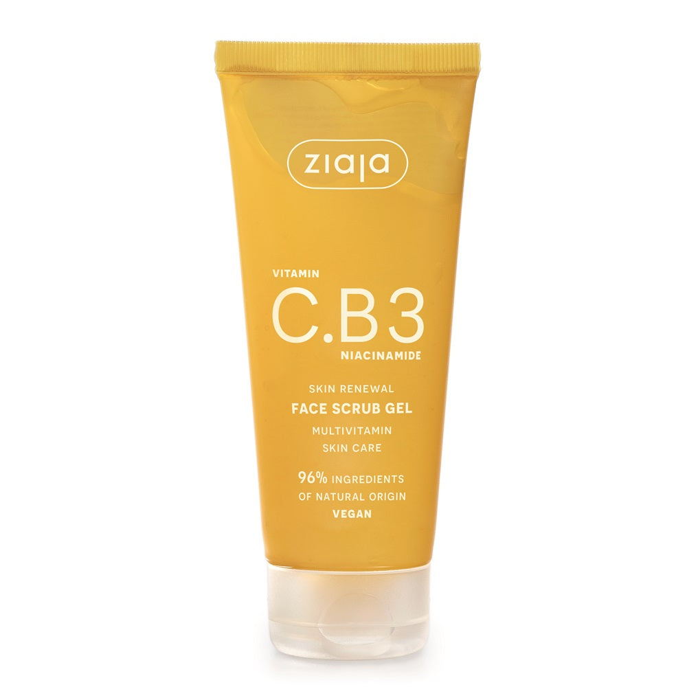 Gel de fata pentru exfoliere Vitamin C.B3 Niacinamide, 100 ml, Ziaja