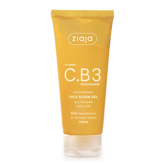 Gel de fata pentru exfoliere Vitamin C.B3 Niacinamide, 100 ml, Ziaja