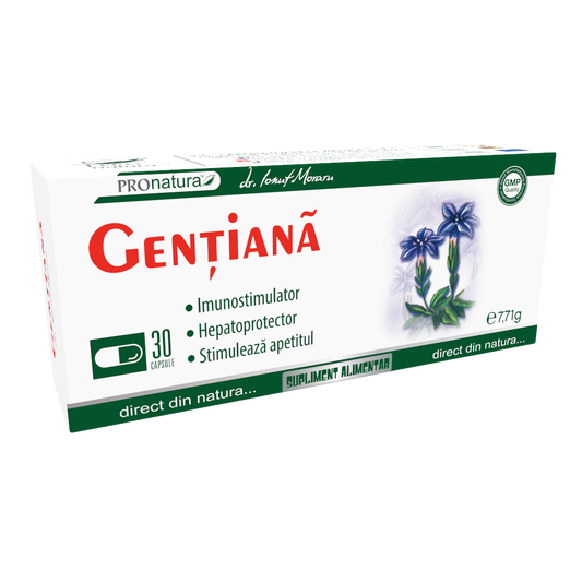 Gențiană 30cps blister