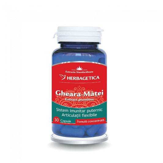 Gheara-Matei Extract Standardizat Herbagetica 30 capsule