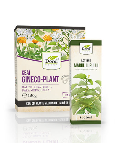 Ceai Gineco-Plant (uz extern) + Loțiune de Mărul lupului