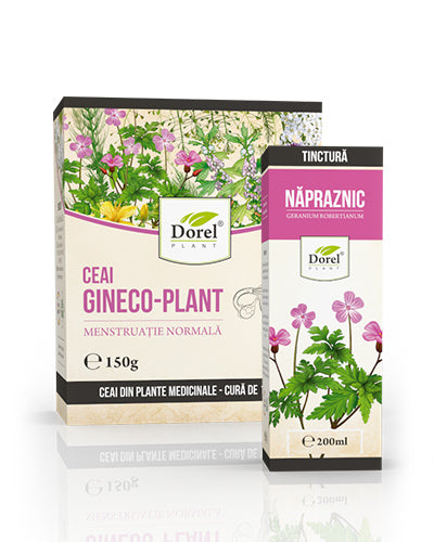 Ceai Gineco-Plant + Tinctură de Năpraznic