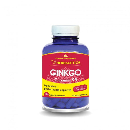 Ginkgo Curcumin95 Herbagetica 120 capsule