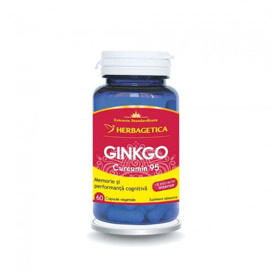 Ginkgo Curcumin95 Herbagetica 60 capsule