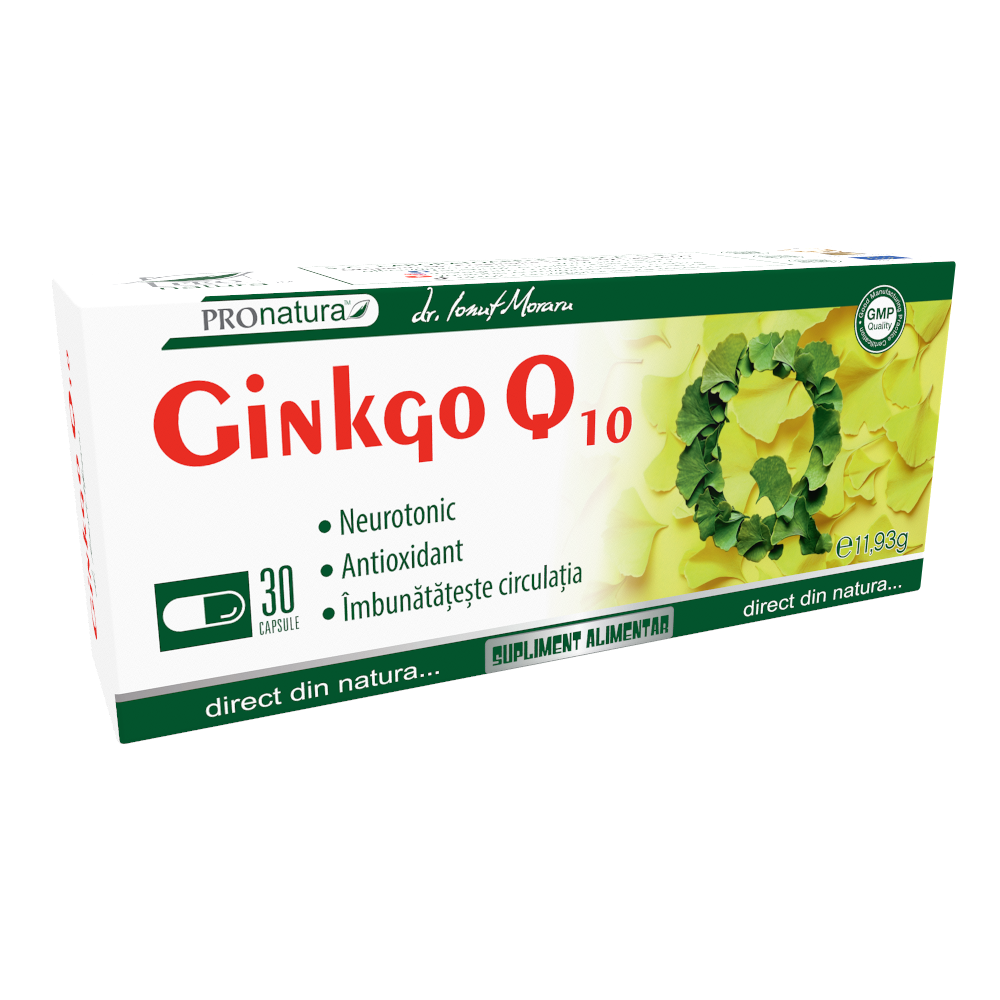 Ginkgo Q10 30cps blister