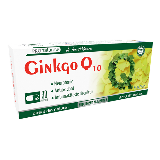 Ginkgo Q10 30cps blister
