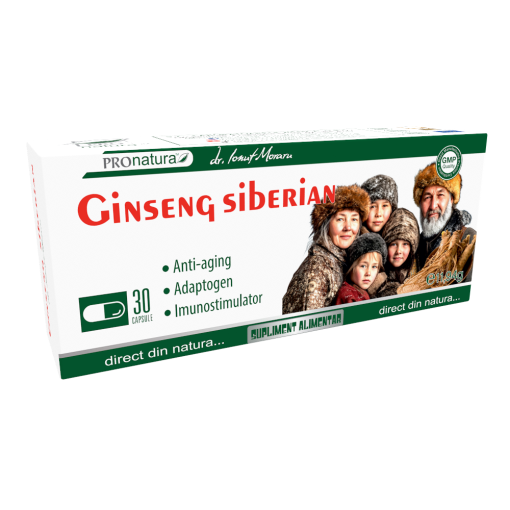 Ginseng siberian 30cps blister