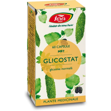 Glicostat, M97, 60 capsule, Fares