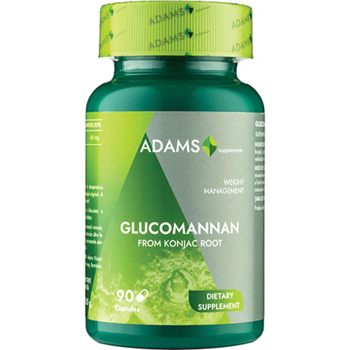 Glucomannan 450mg, 90cps, Adams Supplements
