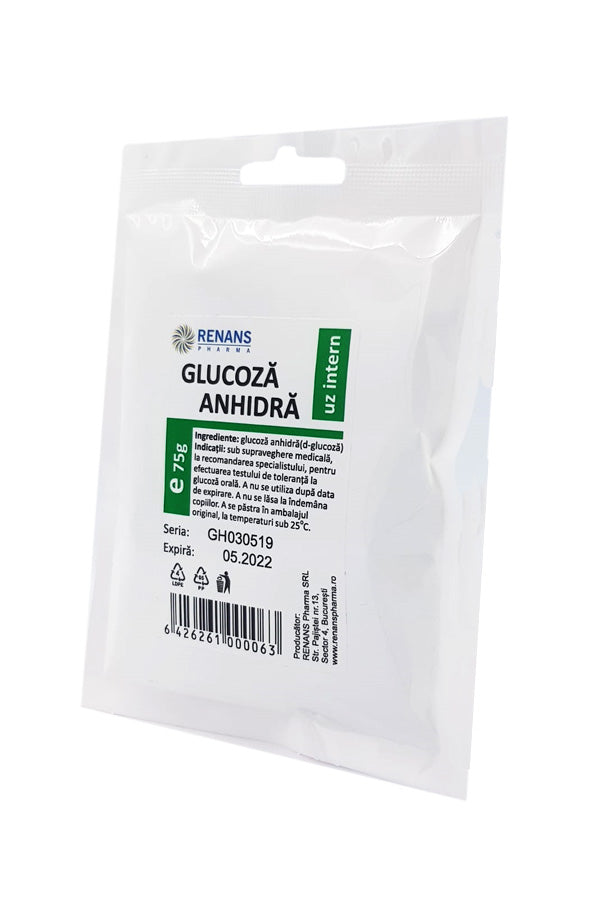 Glucoza anhidra – 75g