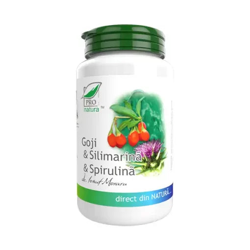 Goji Silimarina Spirulina 60 capsule