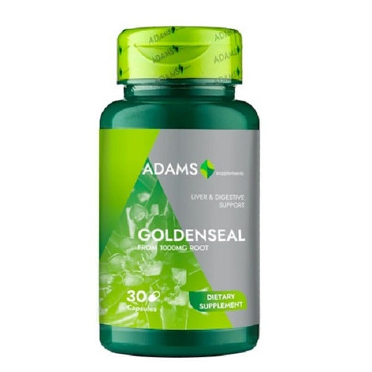 Goldenseal Gentiana 1000mg 30 cps – Plantă amară