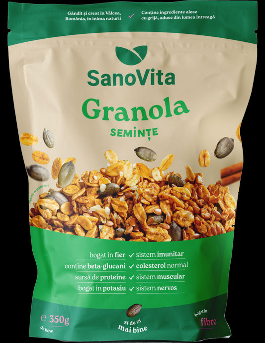 granola cu semințe 350g