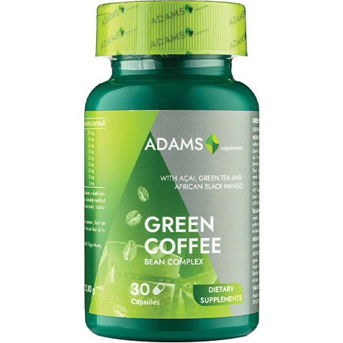 Green Coffee Complex, 30cps, Adams Supplements