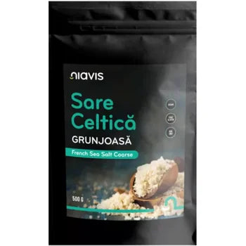 Sare celtica grunjoasa, 500g, Niavis